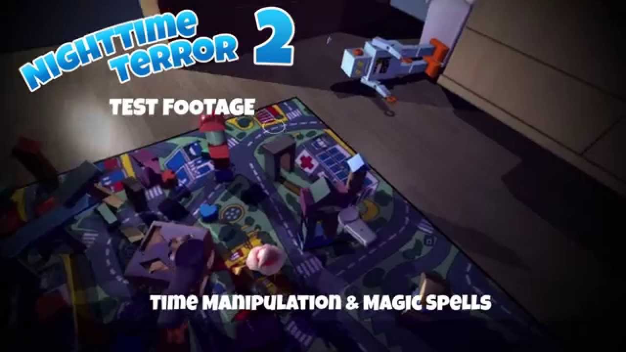 Nighttime Terror 2 Test Footage Time Manipulation & Magic Spells
