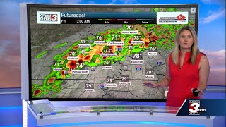 Tracking storm chances