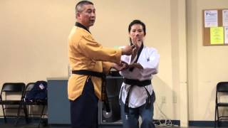 Poomsae Basic - assistant palm heel block