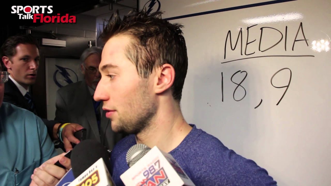 nfl news Tampa Bay Lightning Tyler Johnson We Can't Let Up Two Power Play Goals