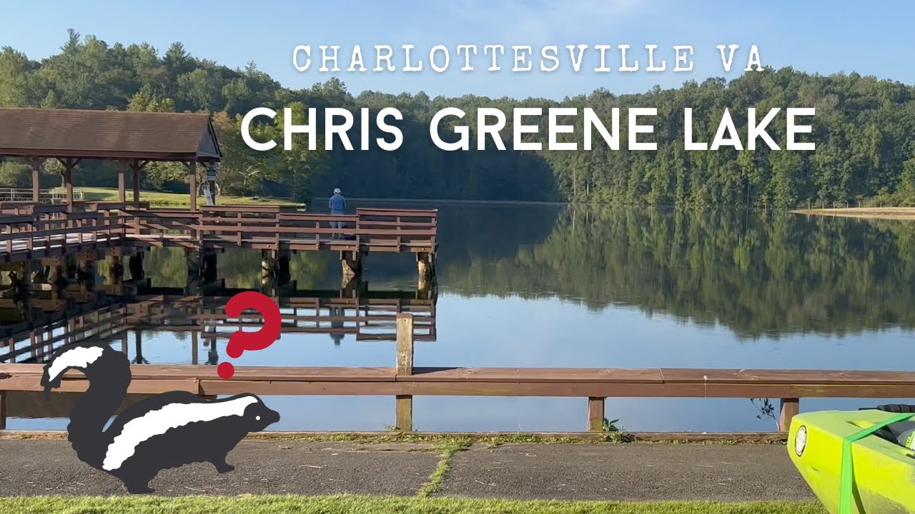 Trying not to get skunked at Chris Greene Lake, Charlottesville VA