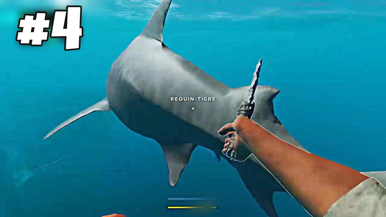 LE REQUIN TIGRE A ÉTAIT ABBATU ! 🦈 #4 Stranded Deep