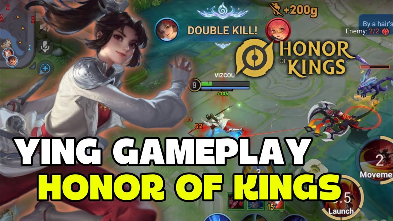 FIRST TIME PICK JUNGLER YING GAMEPLAY - HONOR OF KINGS