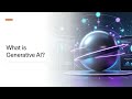What is Generative AI