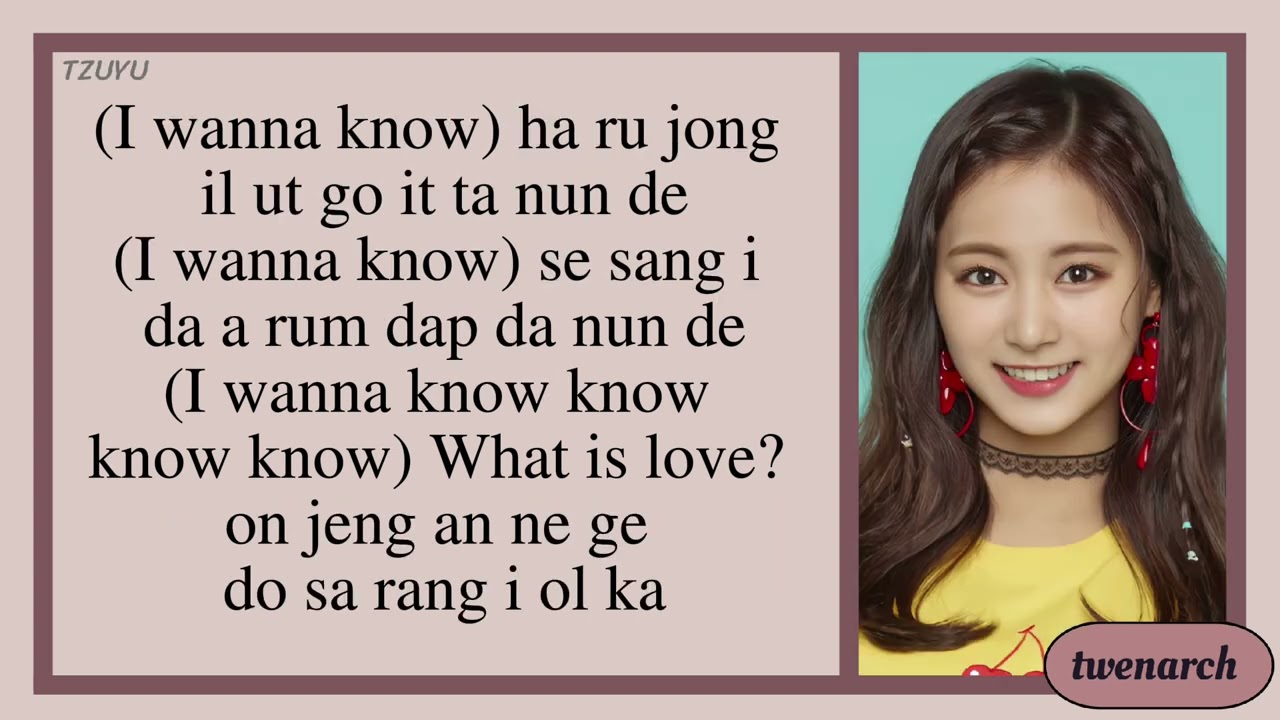 TWICE 'What Is Love?' Karaoke