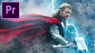 how to do thor hammer lightining effect in adobe premiere pro in malayalam|tech masters malayalam