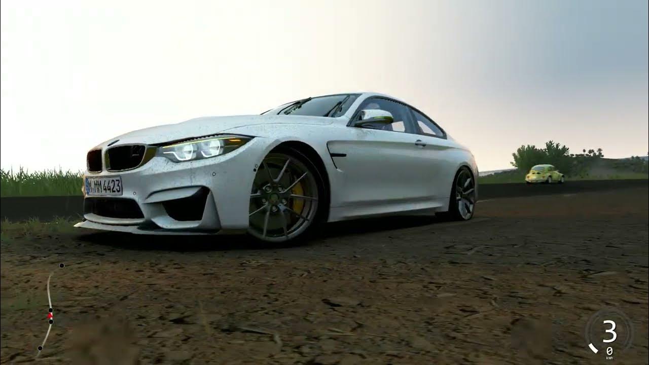 Assetto corsa bmw m4 f82 cs rainy steering wheel gameplay youtube