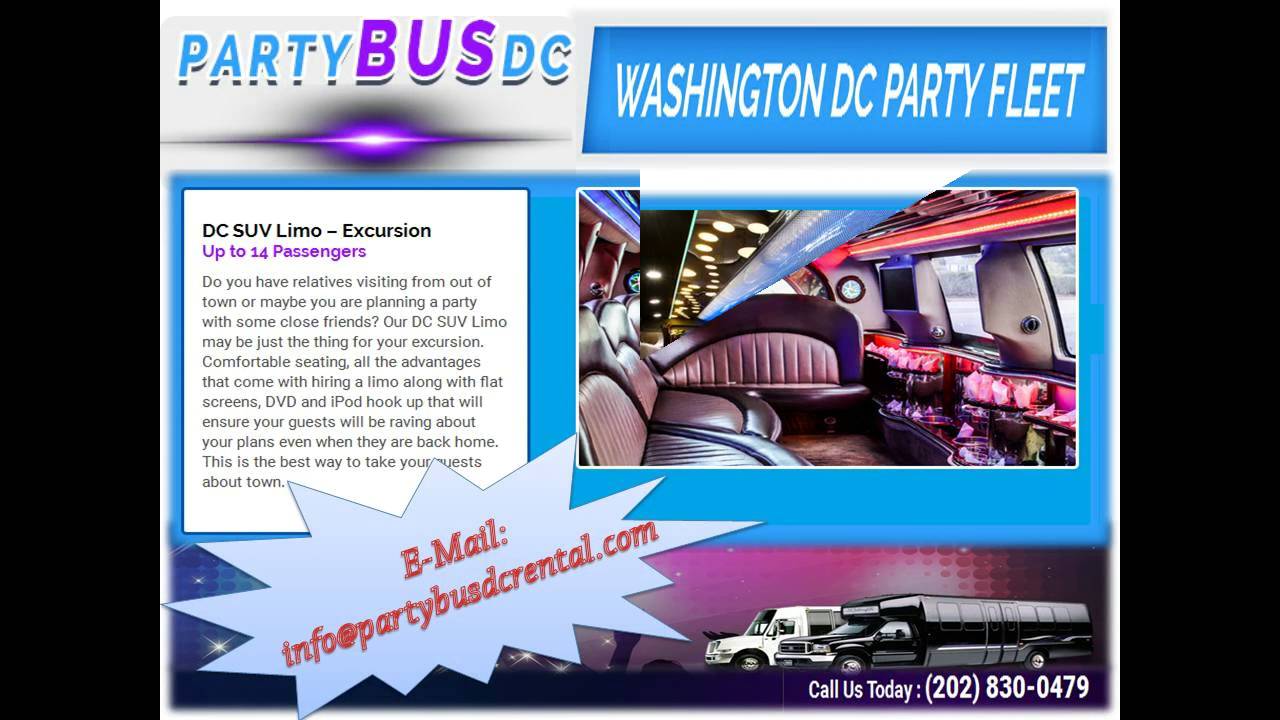 Cheap Party Buses DC