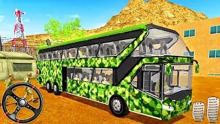 Army Bus Driving - Military Offroad Coach Transporter - Android GamePlay screenshot 3