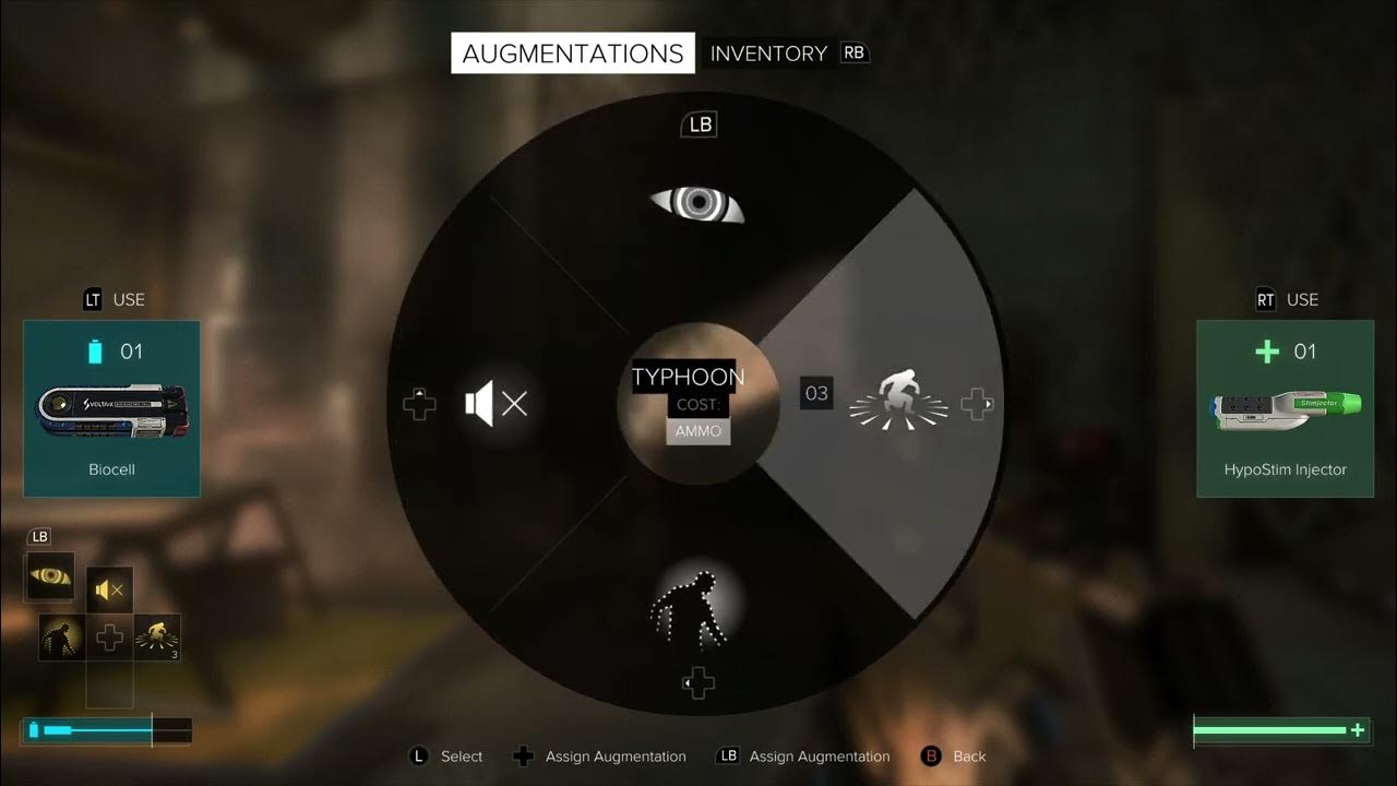 How to Assign Augmentations in Deus Ex Mankind Divided Bind Augs