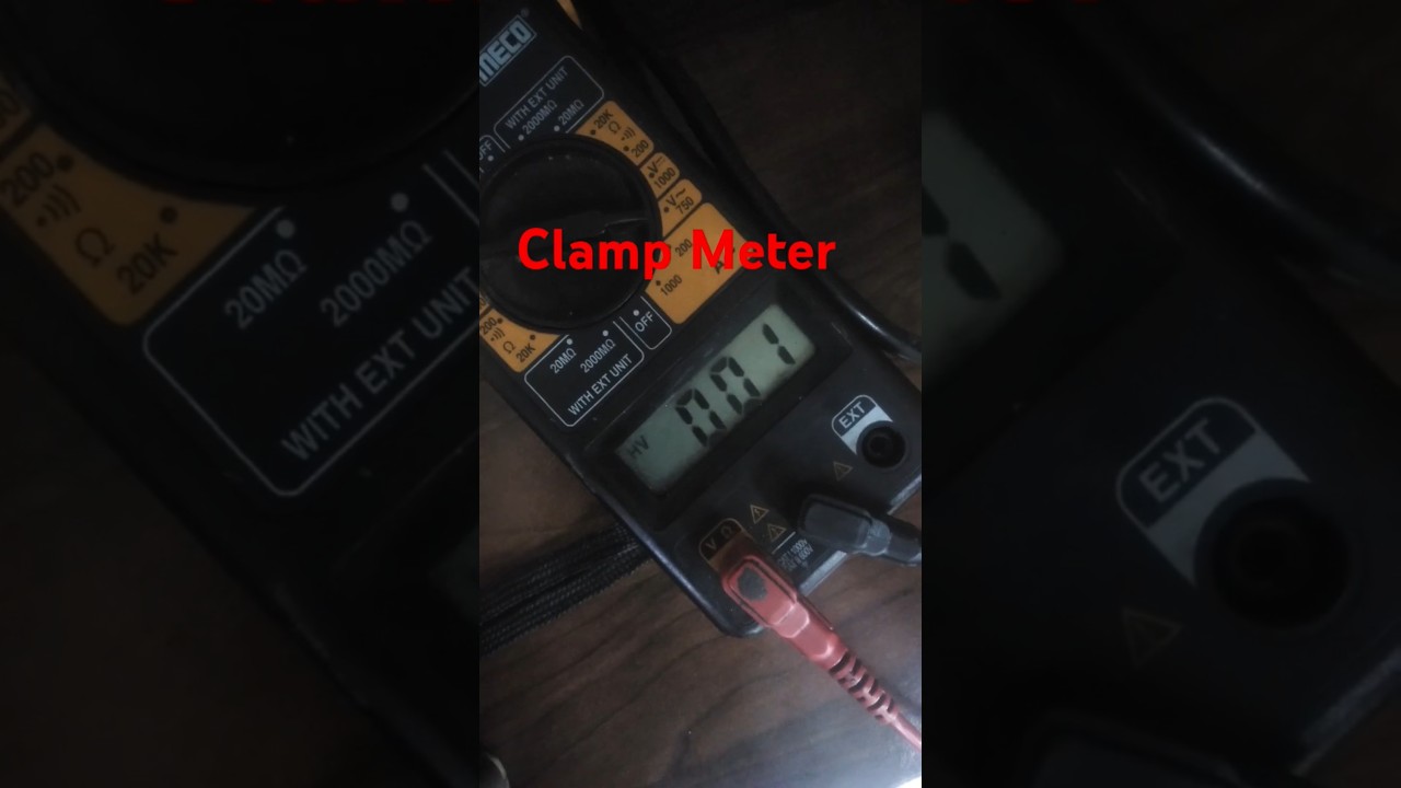Clampmeter | Digital Clampmeter  Meco Clamp Meter 