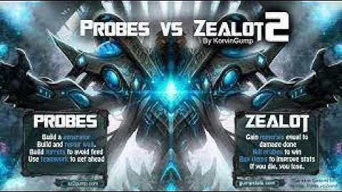 StarCraft II: Probes vs Zealot 2 (Back to Old Habits)