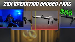 THE LUCK CONTINUES!! (20x Operation Broken Fang Cases)