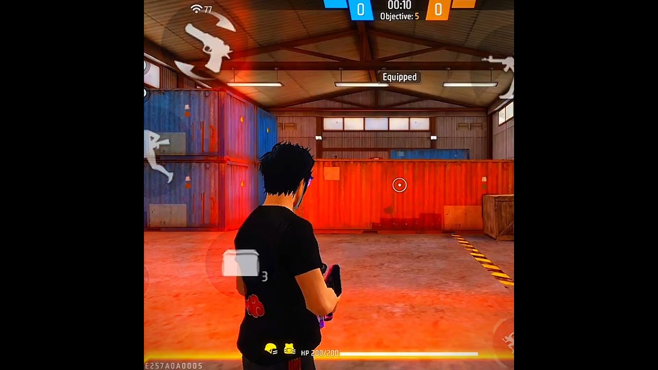 free fire x ms dhone in real 