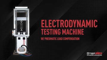 STEP Lab | UD030 - Electrodynamic Testing Machine w/ Pneumatic load compensation