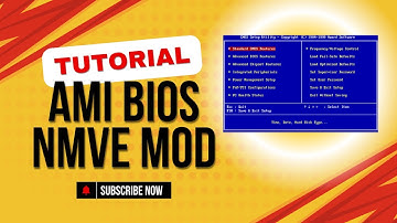 Add NVMe boot support to old BIOS - AMI BIOS