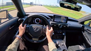 2025 Lexus IS 500 F Sport Performance - POV Test Drive 