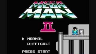 Mega Man 2 (NES) Game Music: Title Screen Mega Man 2 Nes Music Menu Screen