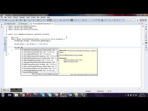 Mule Object to JSON transformer tutorial
