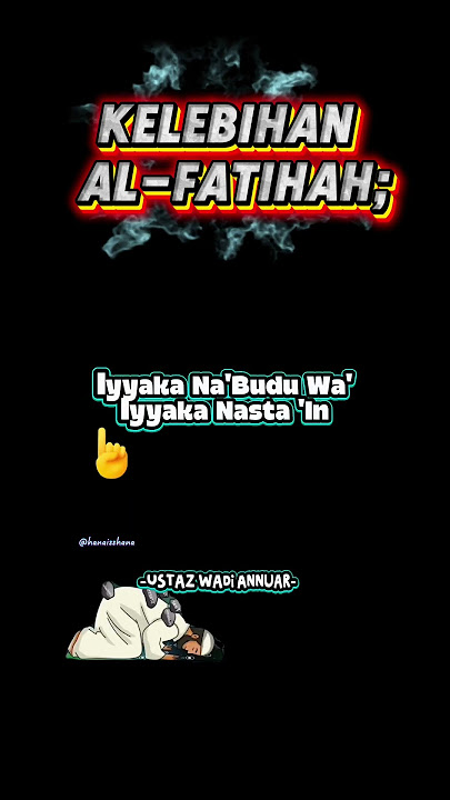 #ustazwadianuar #mustajabdoa #alfatihah _TempatMustajabDoa#quranquotes