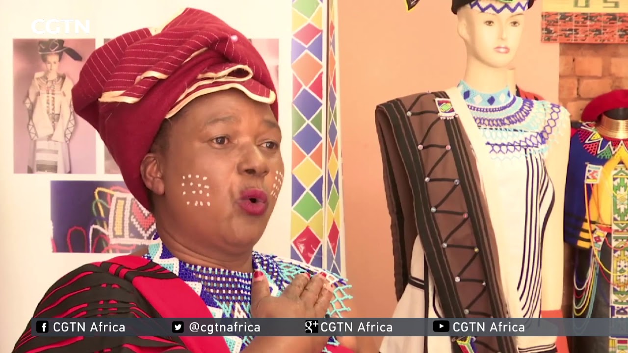 Still from South African entrepreneur promotes traditional heritage