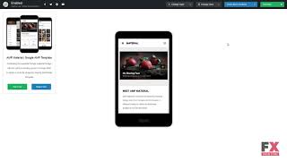 AMP Material Mobile Google AMP Template        | Free Template  Huber screenshot 4