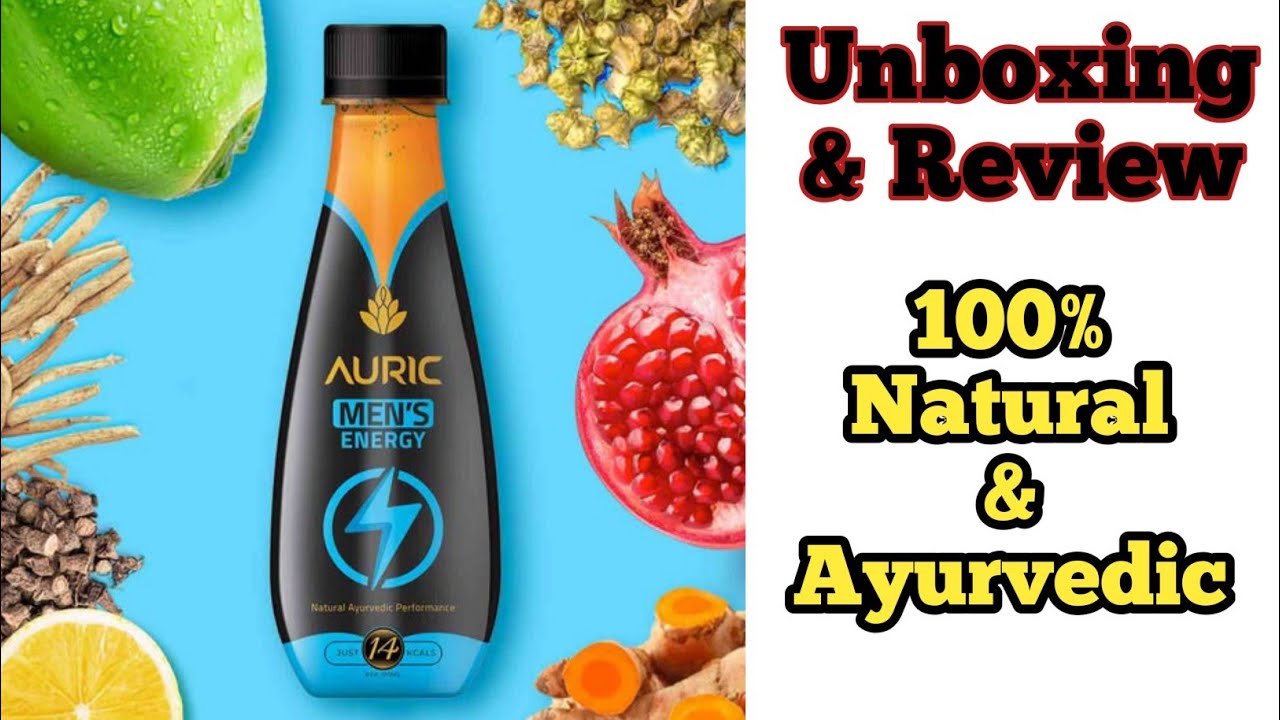 Auric Men's Energy Drink Review l Best Energy Drink For Health l