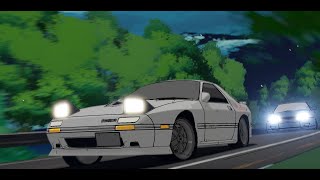 Initial D FC Rx7 vs R32 (Blender Animation) - No One Sl... | Doovi