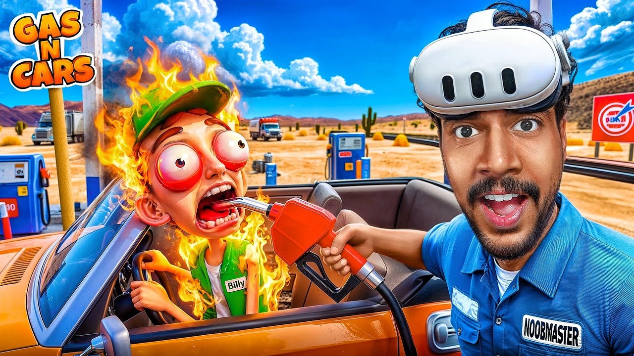 I Opened My Own Gas Station in VR 😎!! Gas N Cars