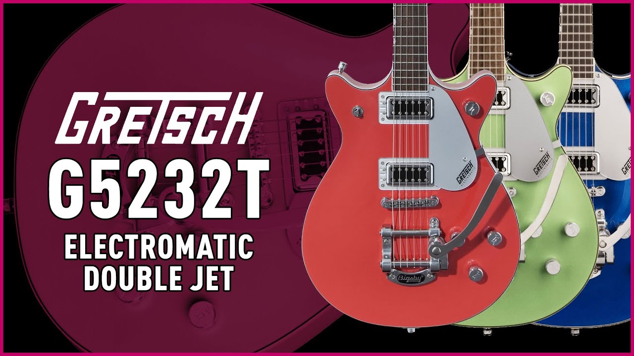 Gretsch G5232T Electromatic Double Jet FT Tahiti Red I Bax Music
