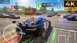 🚨 Police Car Chase Mission Loot 🚔 | 4K Realistics Car Parking Driving School screenshot 3