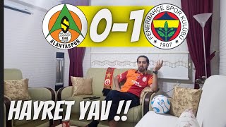 Fanatik Galatasaraylı Alanyaspor - Fenerbahçe maçını izlerse.. Fenerbahçe durdurulamıyor ?