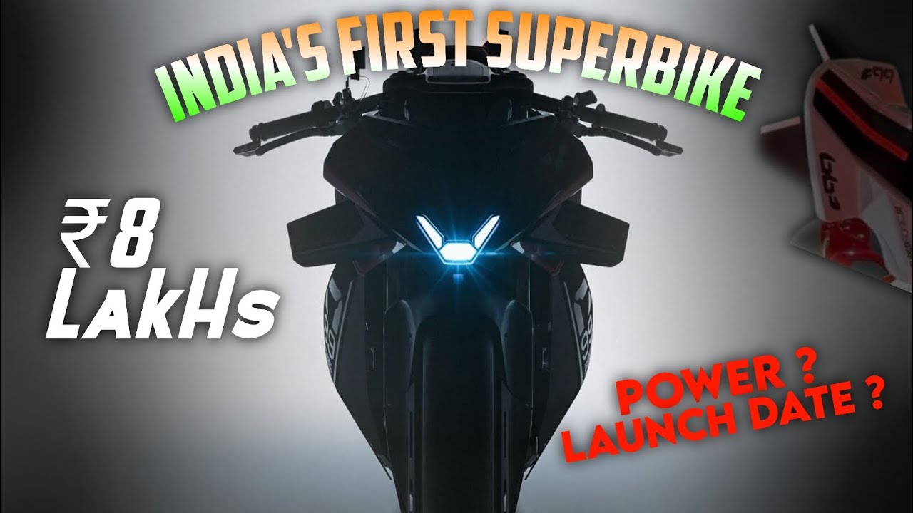 INDIA'S First Superbike ⚡ Price, Power, Details, Launch Date The