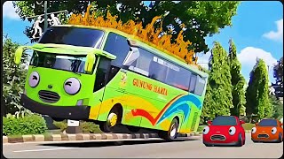Download Lagu Wow Ada Bus Telolet Joget, Truk Kontainer, Truk Pasir, Truk Tangki Berubah Mirip Tayo \u0026 Temannya MP3