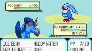Pokemon Ruby Rev Part 54 Johto Gym Leader Pryce I Want That Noctowl