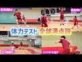 プロバスケ選手がスポーツテストに本気で挑戦したら、満点とれるんじゃね？？