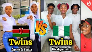Viral Twins Dance Battle Tatizz Lynne Vs We Dopetwinz - Tiktok Dance Challenge Who Won?