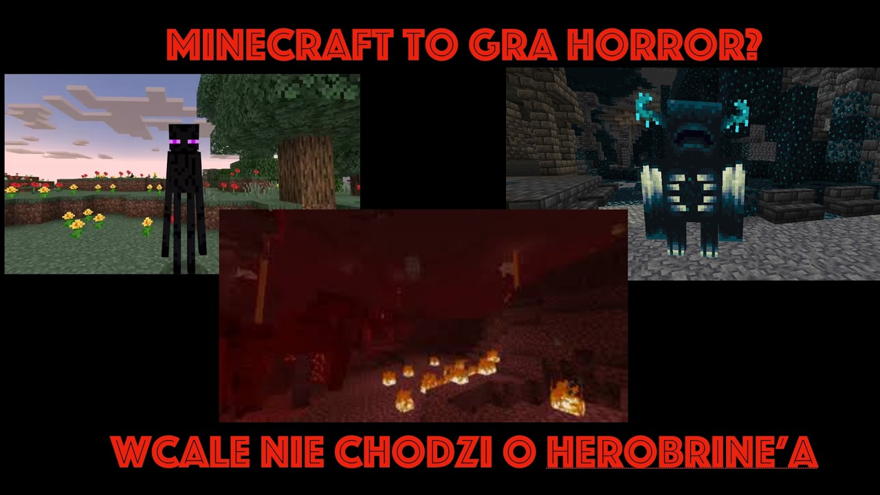 Dlaczego Minecraft JEST STRASZNY?