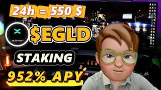 Estratégia Cripto 2025: Ganhe 952% APY com Stake de EGLD e Farming de tokens