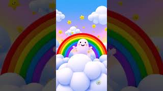 Rainbow, Rainbow, Colors Bright π | β¨ Magical Rainbow #shorts #babyrhymes