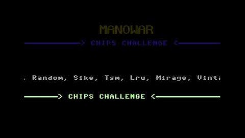 Manowar Intro 6 ! Commodore 64 (C64)