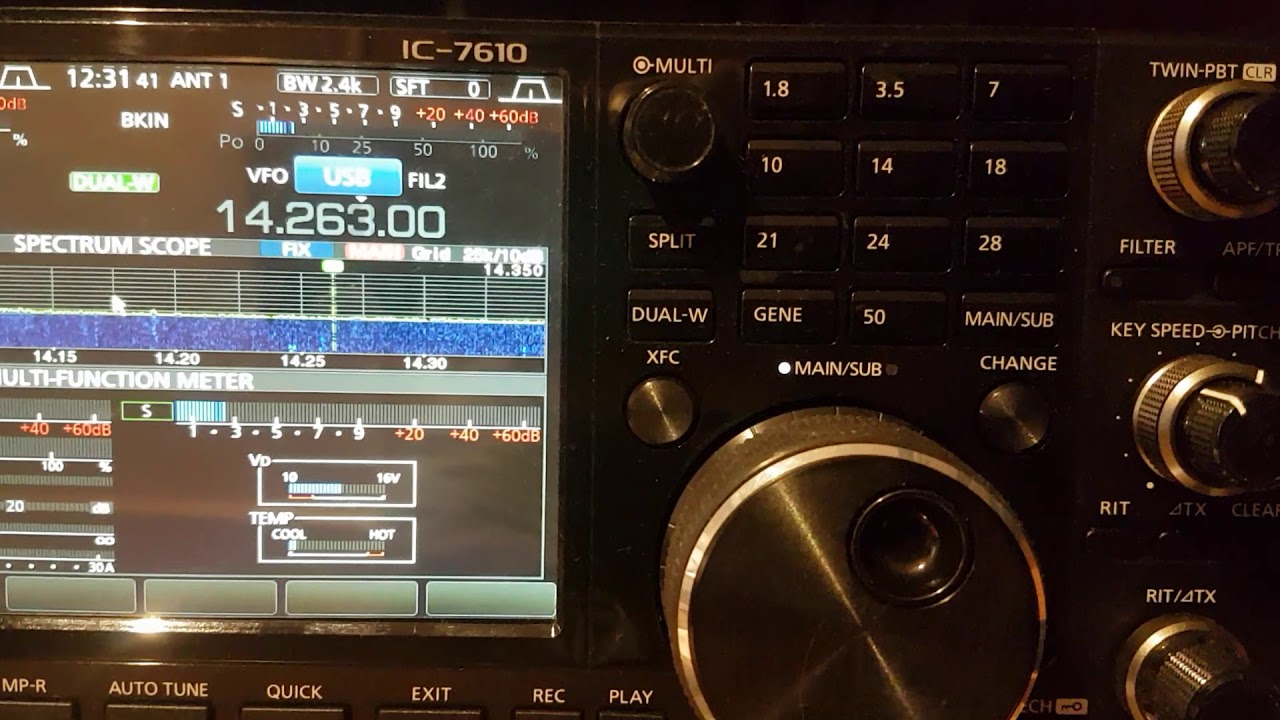 7610 HDSDR and I/Q by EA1S YouTube