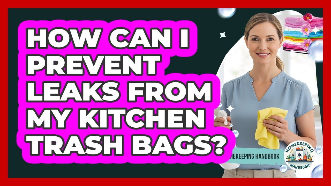 How Can I Prevent Leaks From My Kitchen Trash Bags?