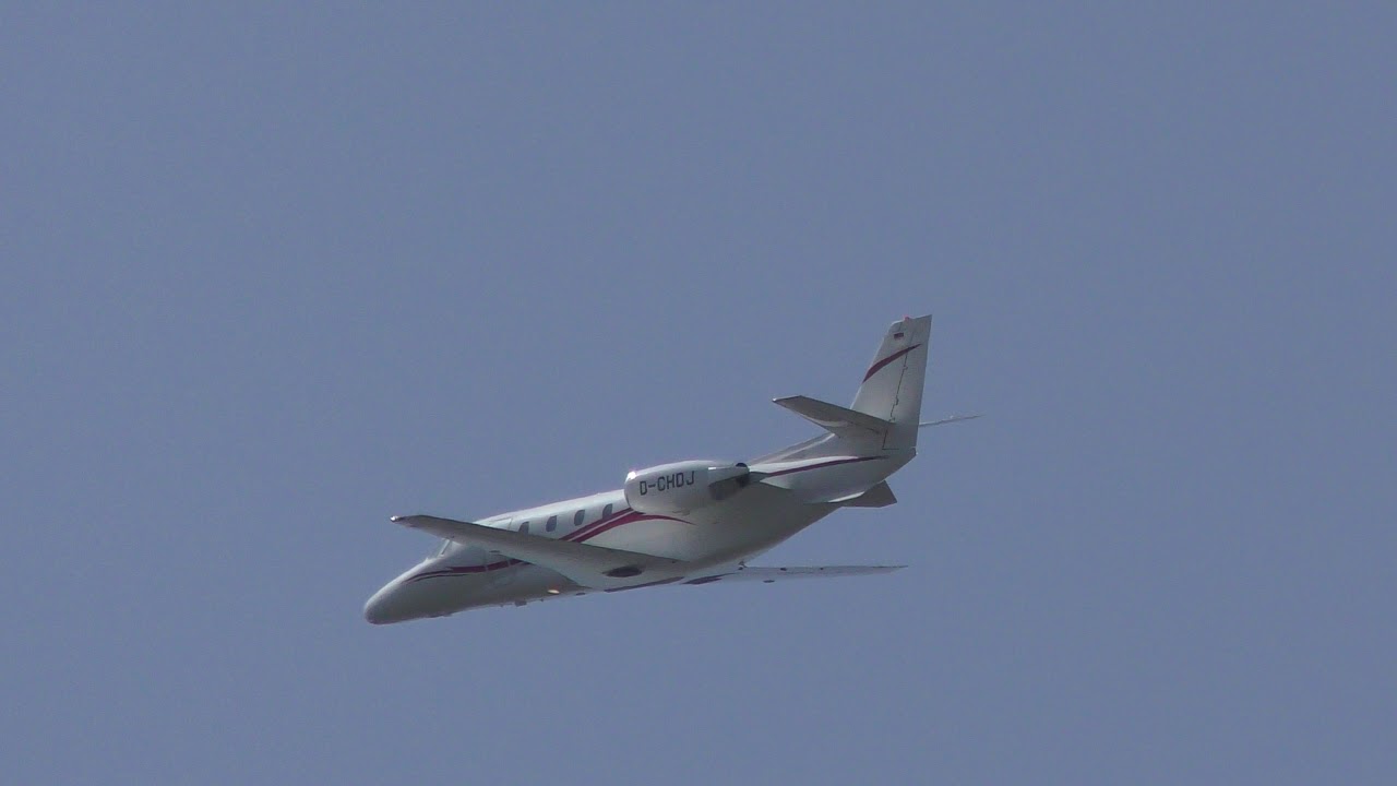 airshow schedule share D CHDJ Cessna 560XL Citation Excel Bizjet departs Cambridge UK 23jul19 148p