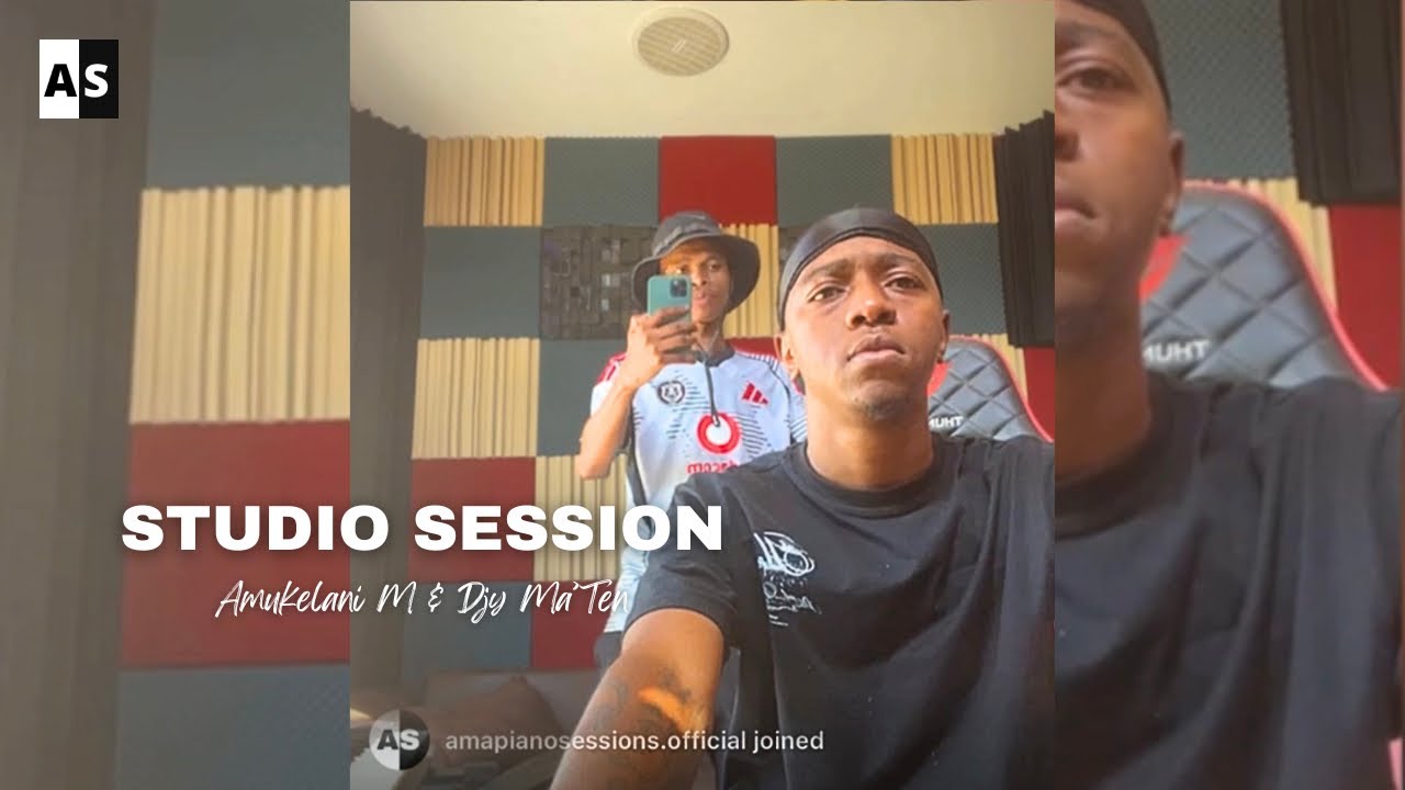 Amukelani M & Djy Ma’Ten Working on Their Latest Production | Studio Session