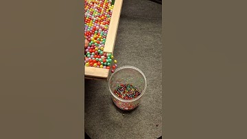 Beads ASMR ◀️ Reverse Motion | Gentle Taps and Rainbow Flow