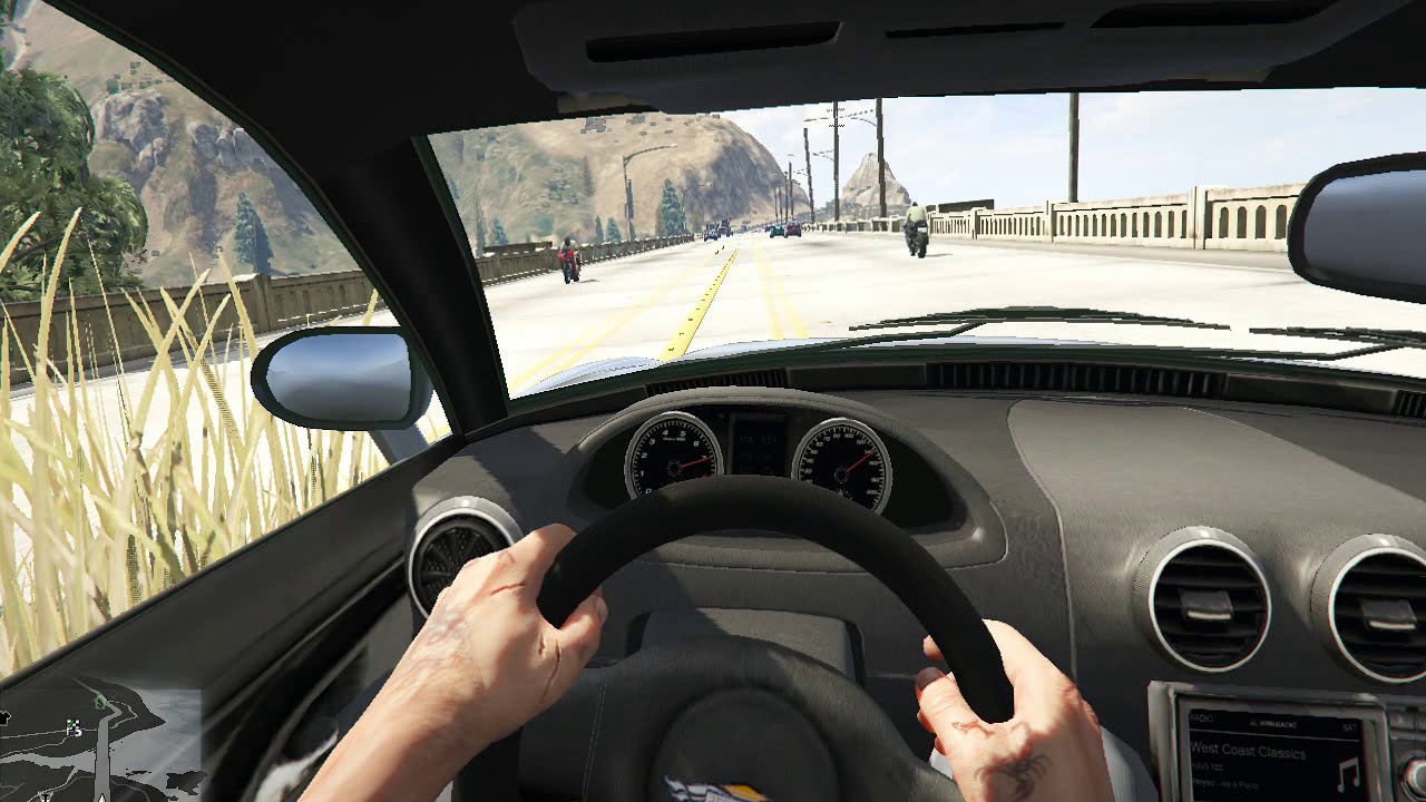 GTA 5 - RapidGT max speed - first person