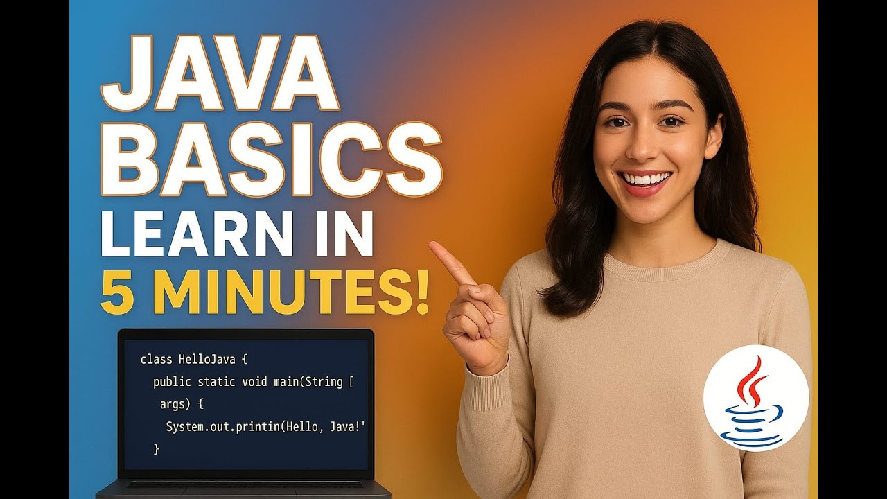 Java Basics 2025 💻 | HelloJava Program Tutorial for Beginners | Step by ...