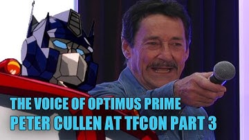 Transformers Optimus Prime Voice Actor Peter Cullen at TFcon Toronto Part 3: Hanna-Barbara and More!