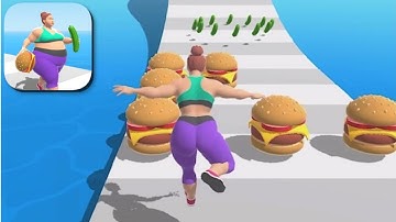 Fat 2 Fit All Level Gameplay Level 41~45 (Android ,iOS）